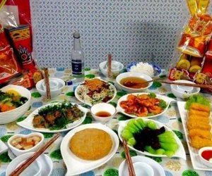 Mâm cỗ, lễ vật cúng ông Công ông Táo theo cổ truyền