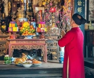 Văn khấn giao thừa tết Quý Mão trong nhà và ngoài trời