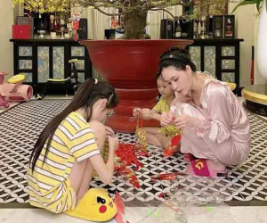 Đoàn Di Băng chi khủng trang trí nhà đón Tết, choáng nhìn cận ảnh