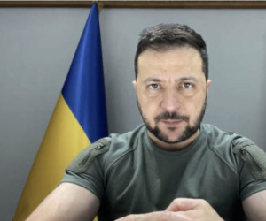 Tin tặc đưa hình ảnh Tổng thống Ukraine lên sóng truyền hình Nga