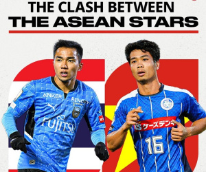 Trang chủ J-League chờ đợi màn đối đầu giữa 'Messi Việt Nam' và 'Messi Thái Lan'