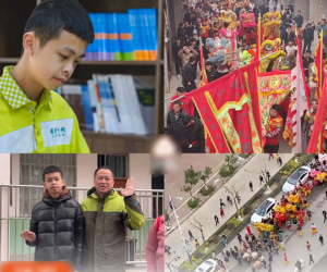 Cả họ tổ chức lễ hội ăn mừng cậu bé 14 tuổi được tuyển thẳng vào đại học nổi tiếng, học liền 3 hệ đại học chính quy, thạc sĩ và tiến sĩ, dân tình khóc thét: 'Đừng để mẹ tôi nhìn thấy!'