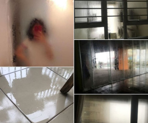 Dân tình than thét chia sẻ loạt ảnh 'đặc sản miền Bắc quay trở lại': Thời tiết nồm ẩm, nước đọng trên gương, cửa kính, sàn nhà... đâu đâu cũng thấy ướt