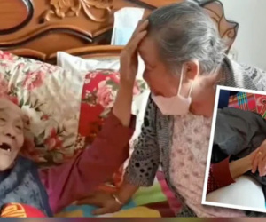 Trước khi ra đi trên giường bệnh sau lễ kỷ niệm ngày cưới, cụ ông nói với vợ một câu khiến tất cả rơi lệ