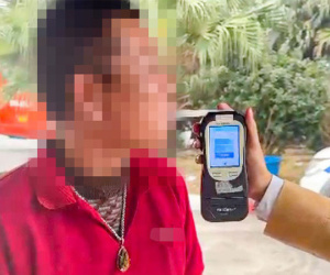 Tài xế có nồng độ cồn cao ngất ngưởng vẫn chở khách lao vun vút trên cao tốc