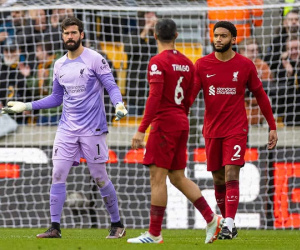 Thảm bại trước Wolves, Liverpool nối dài mạch không thắng ở Ngoại hạng Anh