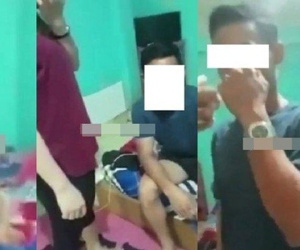 Chị chính thất bắt gian ngay tại nhà trọ, 'tiểu tam' trơ mặt cãi: 'Tôi đã cấm anh ta đến rồi'