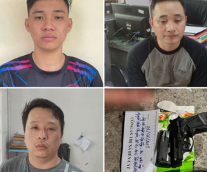 Gọi đồng bọn bắn đối thủ trước công ty