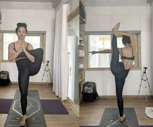 Bầu 6 tháng, Phương Trinh Jolie tự tin thực hiện động tác yoga khó