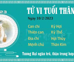 Tử vi thứ 6 ngày 10/02/2023 của 12 con giáp: Mùi làm việc chắc chắn, Tị đắc tội tiểu nhân