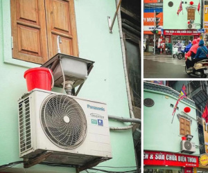 Tiết lộ bất ngờ về 'chiếc bồn rửa triệu view' gắn giữa trời ở Hà Nội