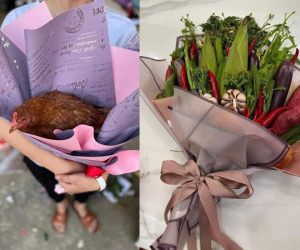 Dân mạng rần rần chia sẻ những bó hoa Lễ tình nhân (14/2) 'thiết thực' đến mức khiến chị em cười ra nước mắt