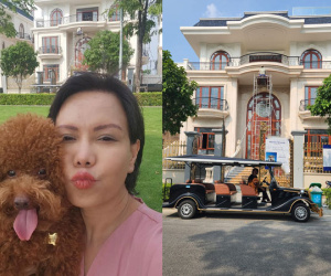Việt Hương khoe biệt thự mới hoành tráng, tiết lộ ông xã đã quyết định về hẳn Việt Nam để sống cùng vợ con