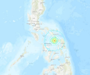 Động đất 6,1 độ rung chuyển miền Trung Philippines