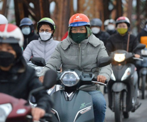 Hà Nội cuối tuần rét đậm kèm mưa rải rác