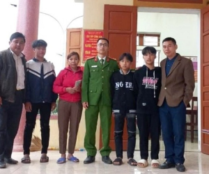Hành động đẹp của nhóm học sinh lớp 8 ở Nghệ An