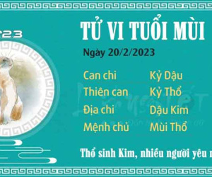 Tử vi thứ 2 ngày 20/02/2023 của 12 con giáp: Tý cẩn thận tiền bạc, Mùi được yêu mến