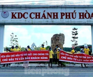 Trắng tay vì mua đất dự án 'ma' ở Bình Dương