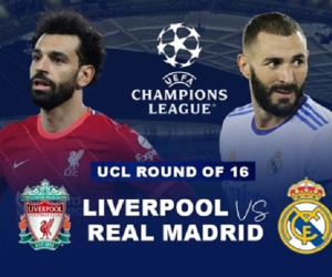 Lịch thi đấu bóng đá hôm nay 21/2: Liverpool đại chiến Real Madrid