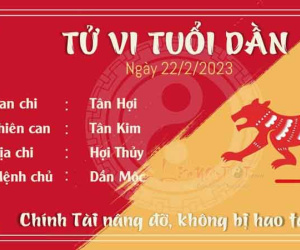 Tử vi thứ 4 ngày 22/02/2023 của 12 con giáp: Dậu bị tiểu nhân quấy phá, Tuất có bổng lộc