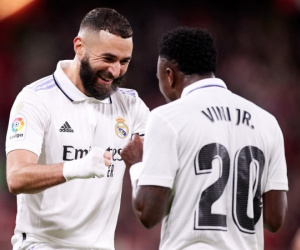 Benzema và Vinicius cùng lập cú đúp, Real ngược dòng hạ nhục Liverpool