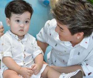 Đàm Vĩnh Hưng lần đầu công khai hình kỉ niệm sinh nhật Polo lúc 1 tuổi, đích thân làm mọi thứ