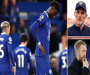 Potter đổ lỗi Chelsea sa sút là do... Tuchel
