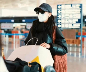 Giữa tin đồn mang thai, Địch Lệ Nhiệt Ba lộ thân hình gầy gò báo động