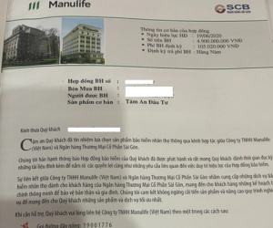 Điều khoản cấm tiết lộ với người đòi tiền 'gửi tiết kiệm thành mua bảo hiểm'