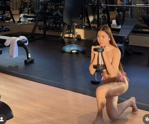 Bị chỉ trích mặc bikini tập gym, bạn gái Đặng Văn Lâm nói gì?