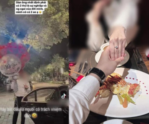 'Tiểu tam' phản đòn trong vụ vừa cầu hôn người yêu đã lên bar tổ chức Trung Thu cho 'đối tác': Cây muốn lặng mà gió chẳng ngừng!