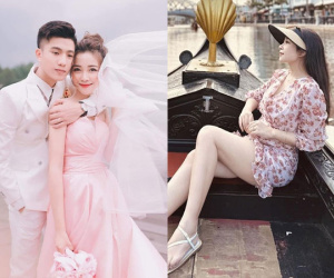 Được chồng cưng hết mực, vợ Phan Đức đẹp bất bại