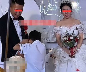 Bỏ con đi thêm bước nữa, đứa trẻ khóc lóc đòi mẹ tại đám cưới khiến nhiều người xót xa