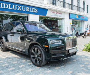 Khám phá Rolls-Royce Cullinan màu độc nhất Việt Nam của đại gia Hà thành
