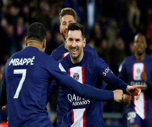 Messi và Mbappe lại cùng ghi bàn, PSG phấn khích chờ đấu Bayern