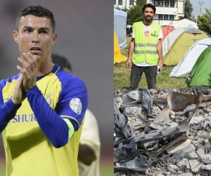 Ronaldo gửi một máy bay nhu yếu phẩm ủng hộ nạn nhân động đất