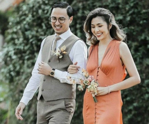 Rũ bỏ hình ảnh cặp đôi nghiêm túc, Tăng Thanh Hà và chồng nhảy trong đám cưới gây sốt mạng xã hội
