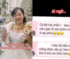Cô gái làm dâu nhà giàu mà không được đến rạp xem phim vì chồng bảo tốn tiền, nhìn cảnh 'xem máy tính' ai cũng muốn 'khổ' cùng