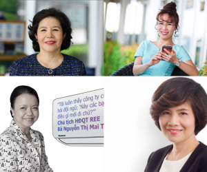 Các sếp nữ doanh nhân được nhận lương tiền tỷ