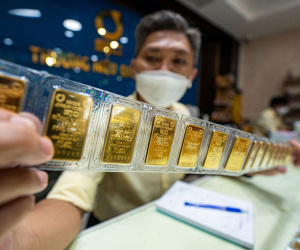 Giá vàng miếng SJC rẻ nhất trong vòng 5 tháng