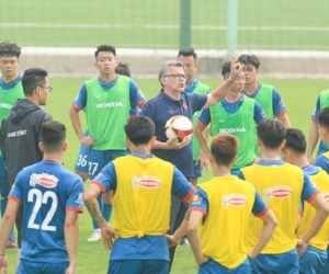 ĐT Việt Nam tập luyện dưới thời HLV Philippe Troussier: Những điều mới mẻ