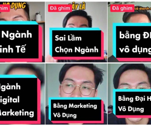 Loạn TikToker tư vấn hướng nghiệp, các trường đại học đau đầu