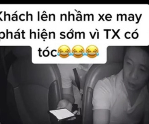 Phát hiện lên nhầm xe ôm công nghệ vì... tài xế có tóc