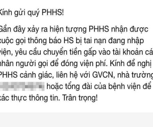 Kịch bản lừa đảo 'con đang cấp cứu, yêu cầu chuyển tiền gấp' xuất hiện ở Hà Nội