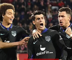 Morata giúp Atletico thắng nghẹt thở phút bù giờ