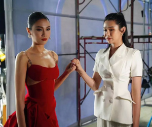 Thủy Tiên vô tình khiến tên tuổi Phạm Hương 'hot' lại