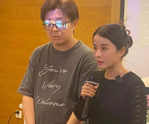 Chồng người Nhật của bà Nhân Vlog căng thẳng ở họp báo, thừa nhận tổn thương vì bị miệt thị trên MXH