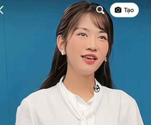Hết 'hotgirl trứng rán', đến lượt Lê Bống 'lên đồ' học làm MC Đài truyền hình, CĐM thở dài