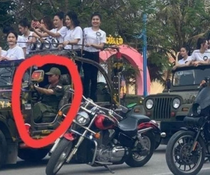 Vụ dàn người đẹp ngồi xe Jeep cắm cờ nước ngoài, tài xế mặc rằn ri: Tạm giữ 6 chiếc xe
