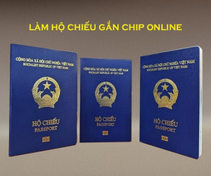 Hướng dẫn làm hộ chiếu gắn chip online, nhận hộ chiếu tại nhà